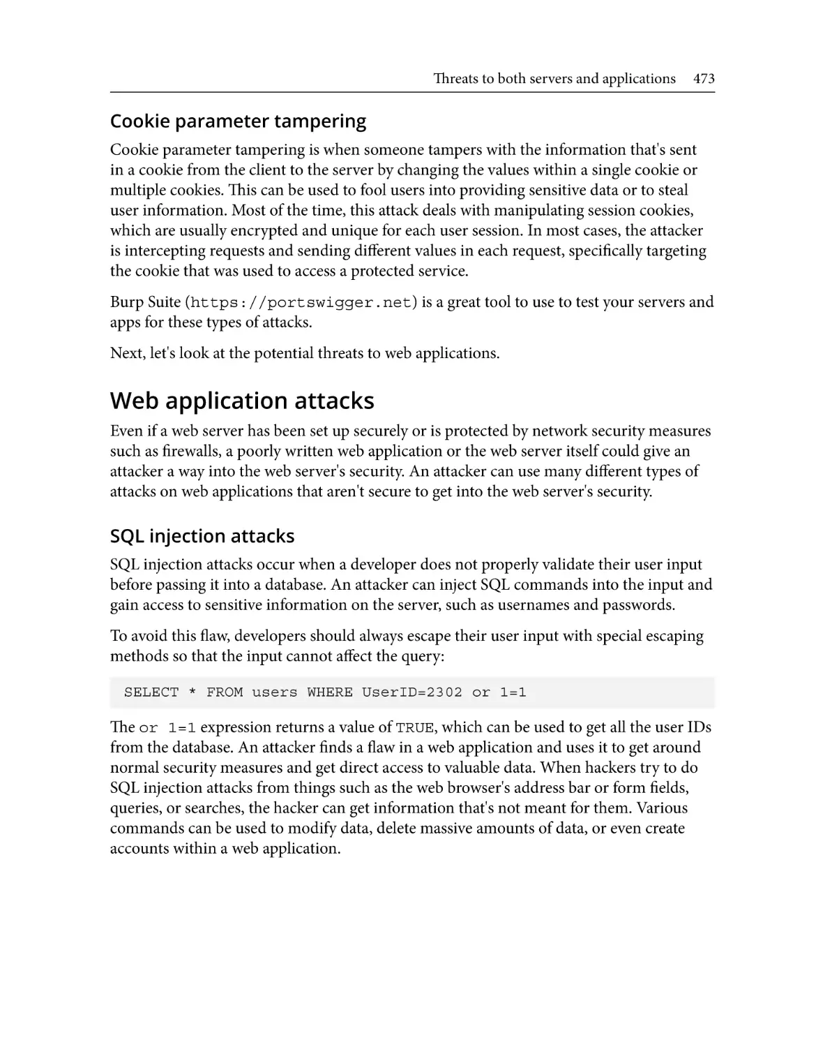 Web application attacks