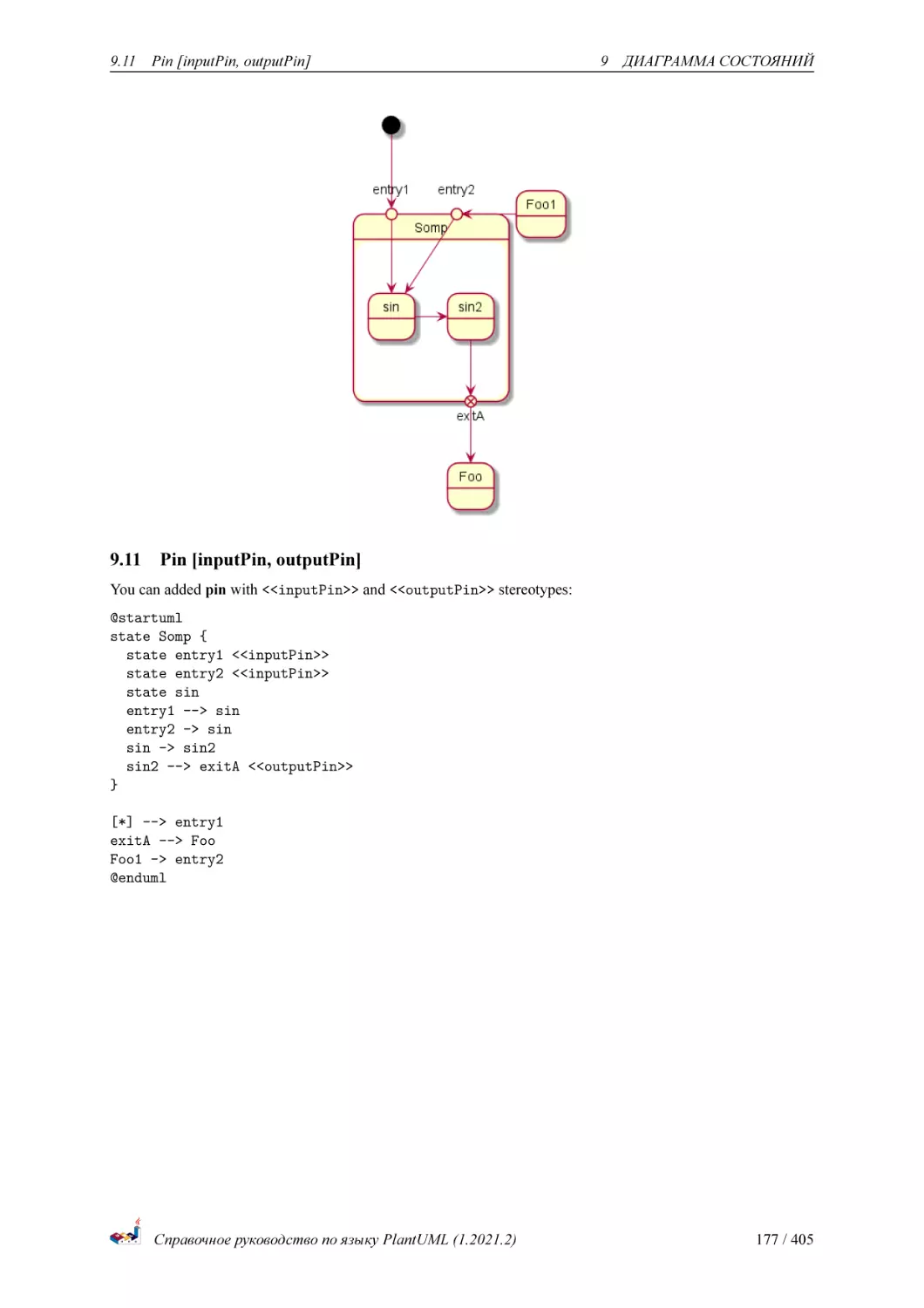 Pin [inputPin, outputPin]