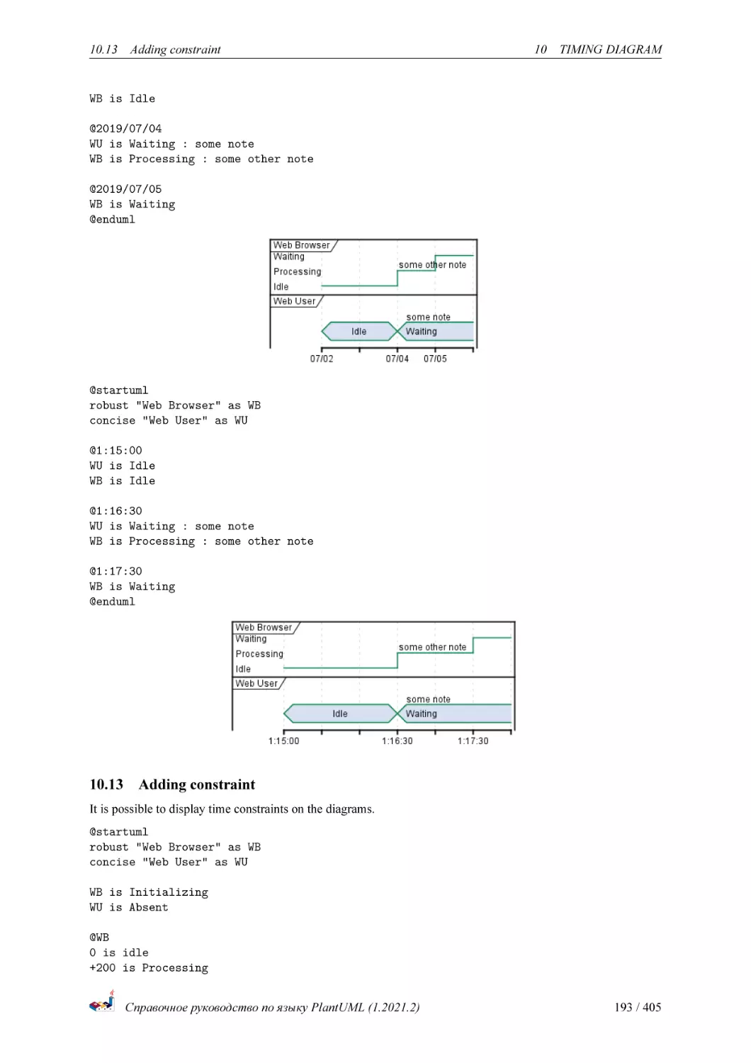 Adding constraint