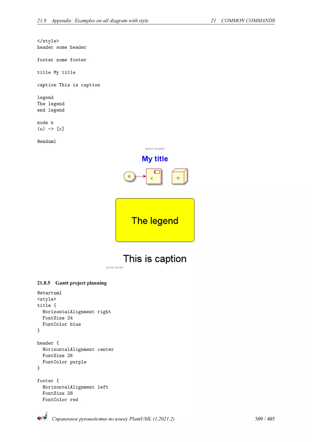 Gantt project planning