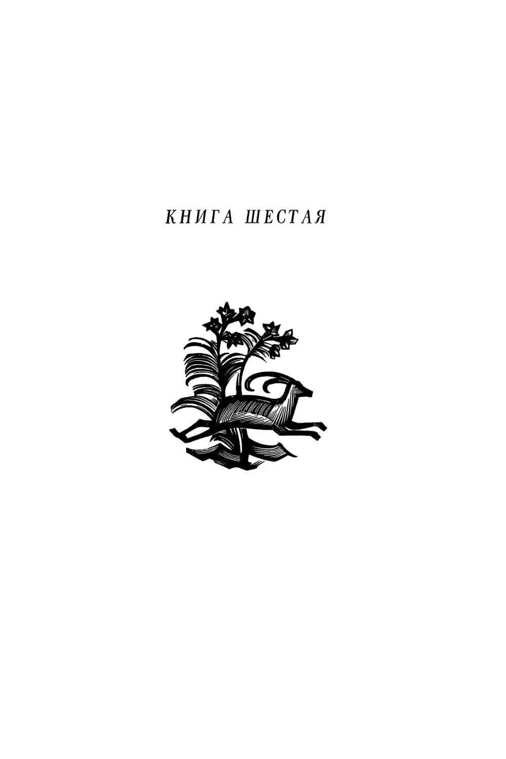 КНИГА ШЕСТАЯ