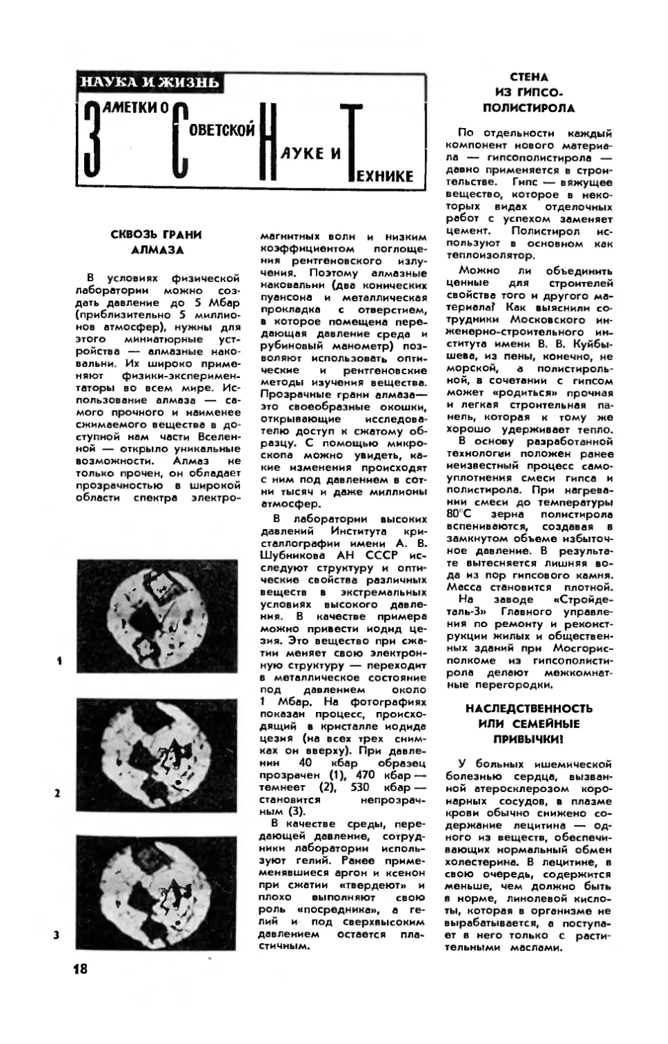 [ЗСНТ]
Стена, из гипсополистирола
Наследственность или семейные привычки?