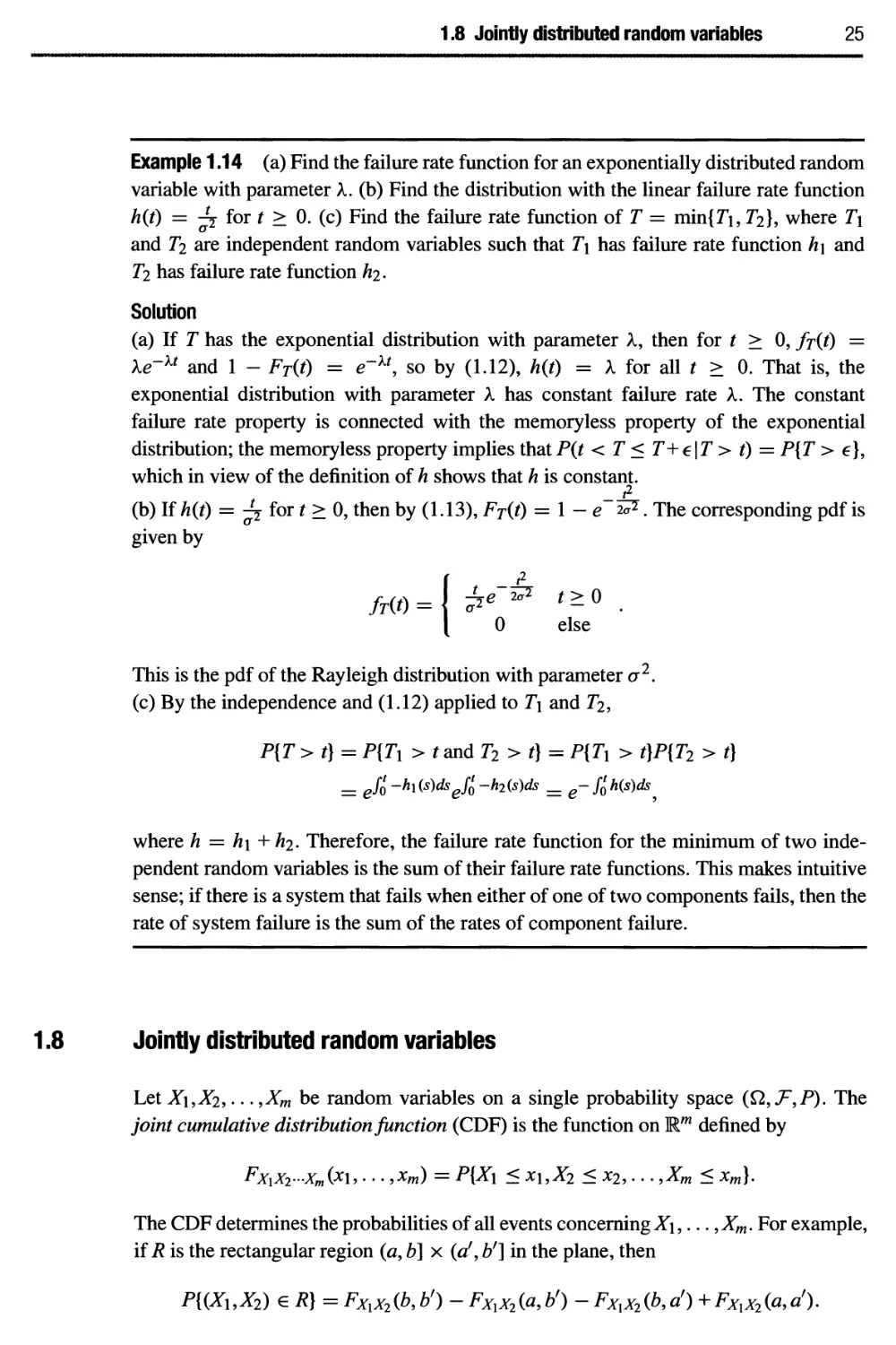 1.8 Jointly distributed random variables 25