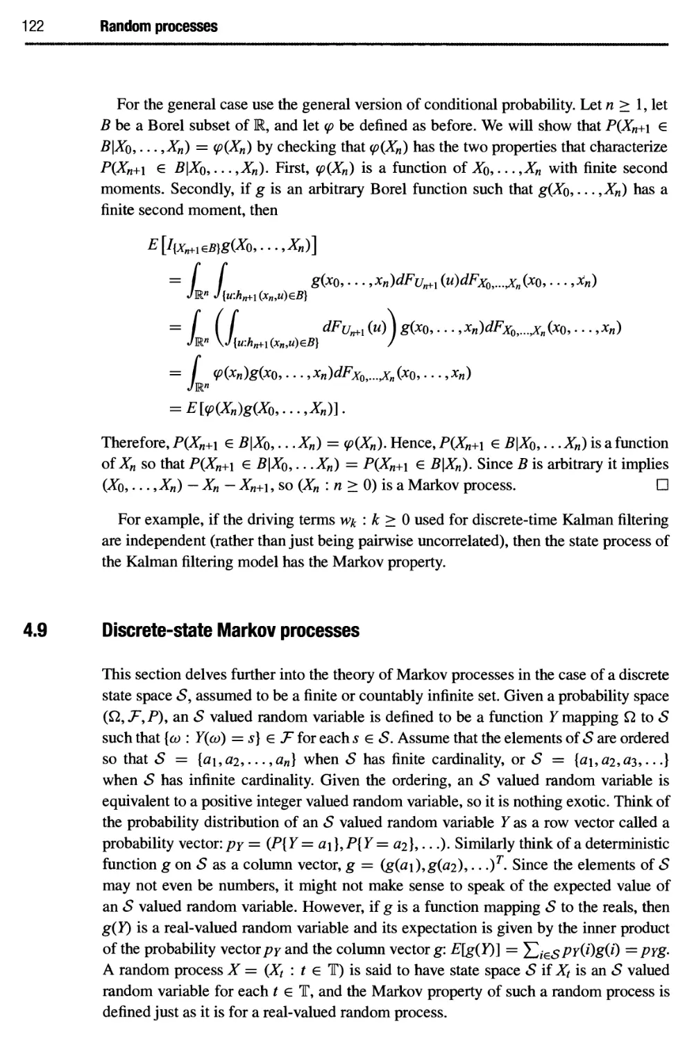 4.9 Discrete-state Markov processes 122