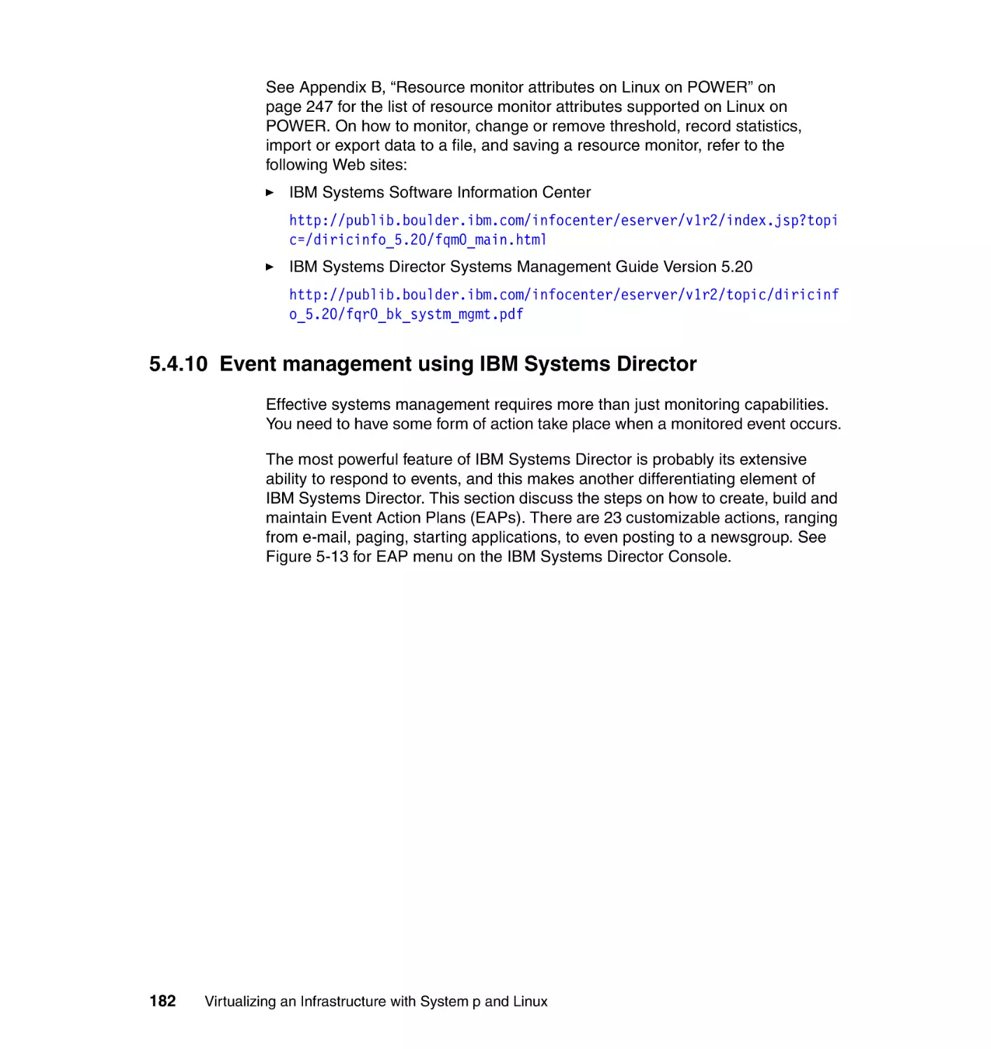5.4.10 Event management using IBM Systems Director