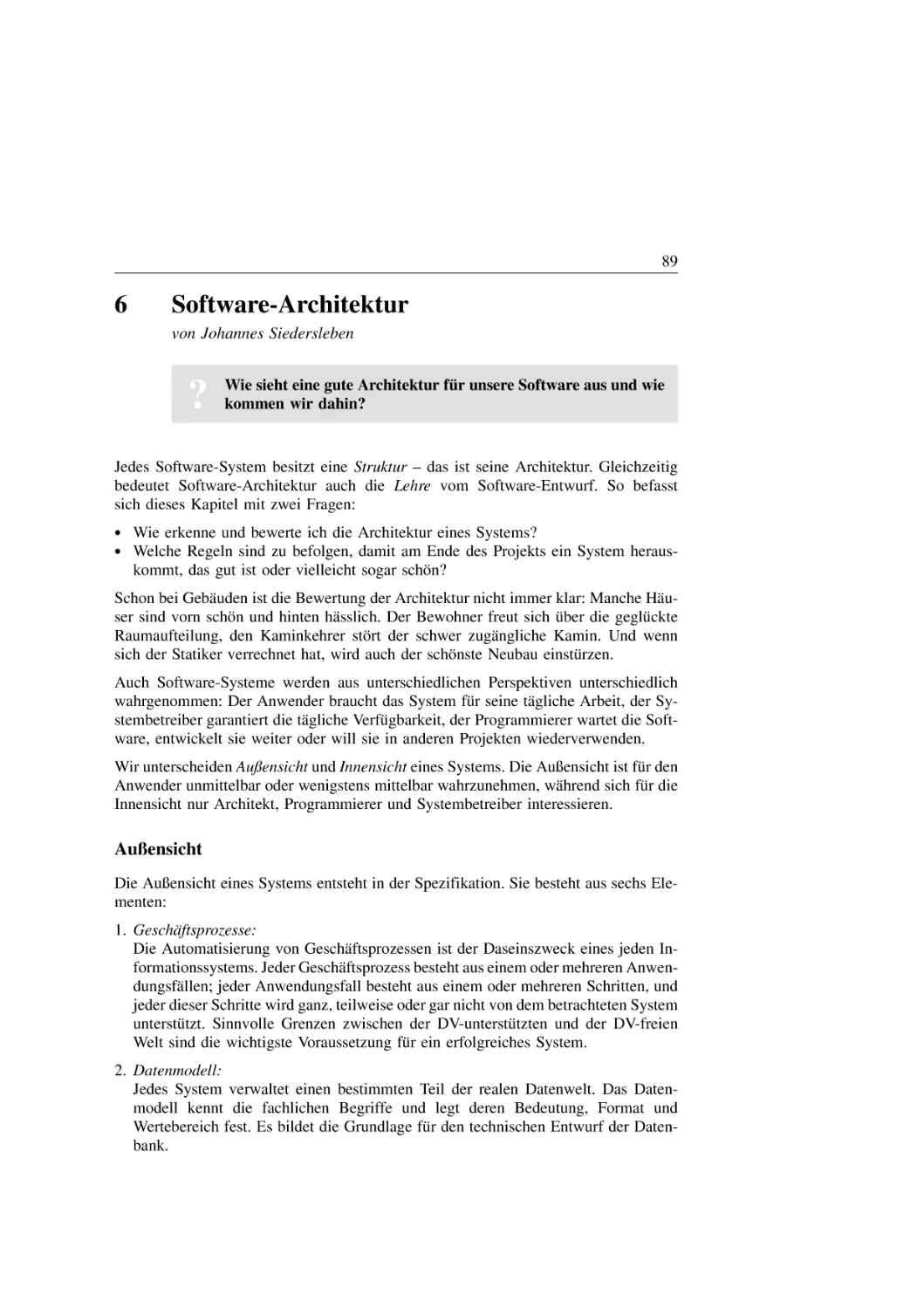 6. Software-Architektur