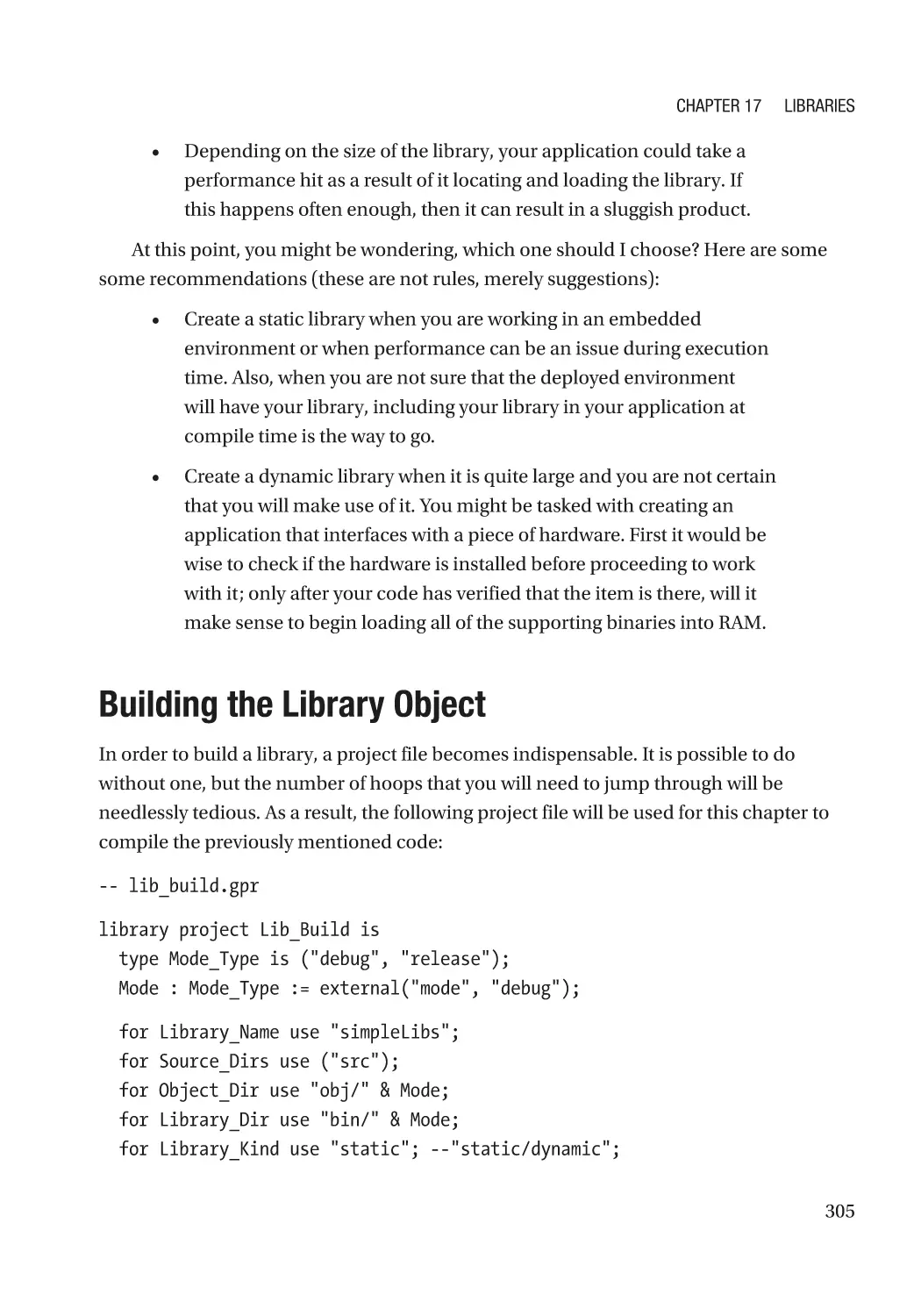 Building the Library Object