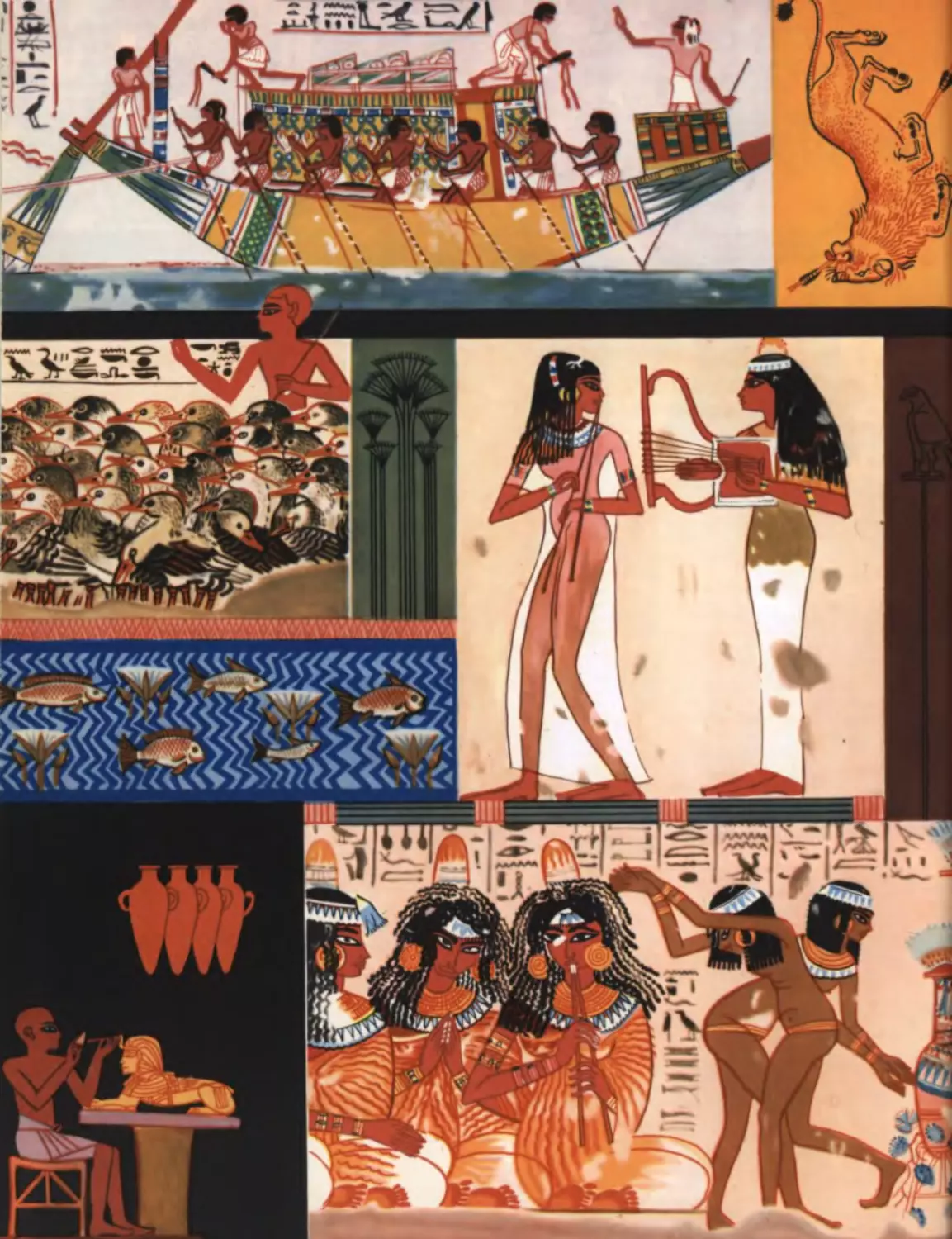 Древнеегипетский гимн  богу солнца Атону
Гробница Тутанхамона