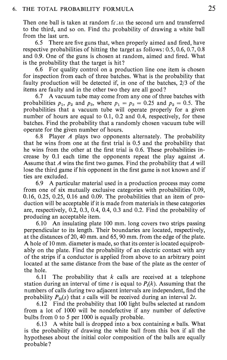 9 The Multinomial Distribution. Recursion Formulas. Generating Functions 36