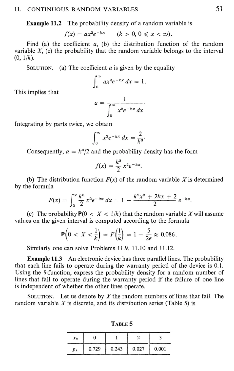 13 Numerical Characteristics of Continuous Random Variables 62