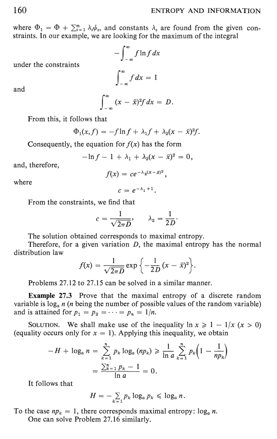 VI The Limit Theorems 171