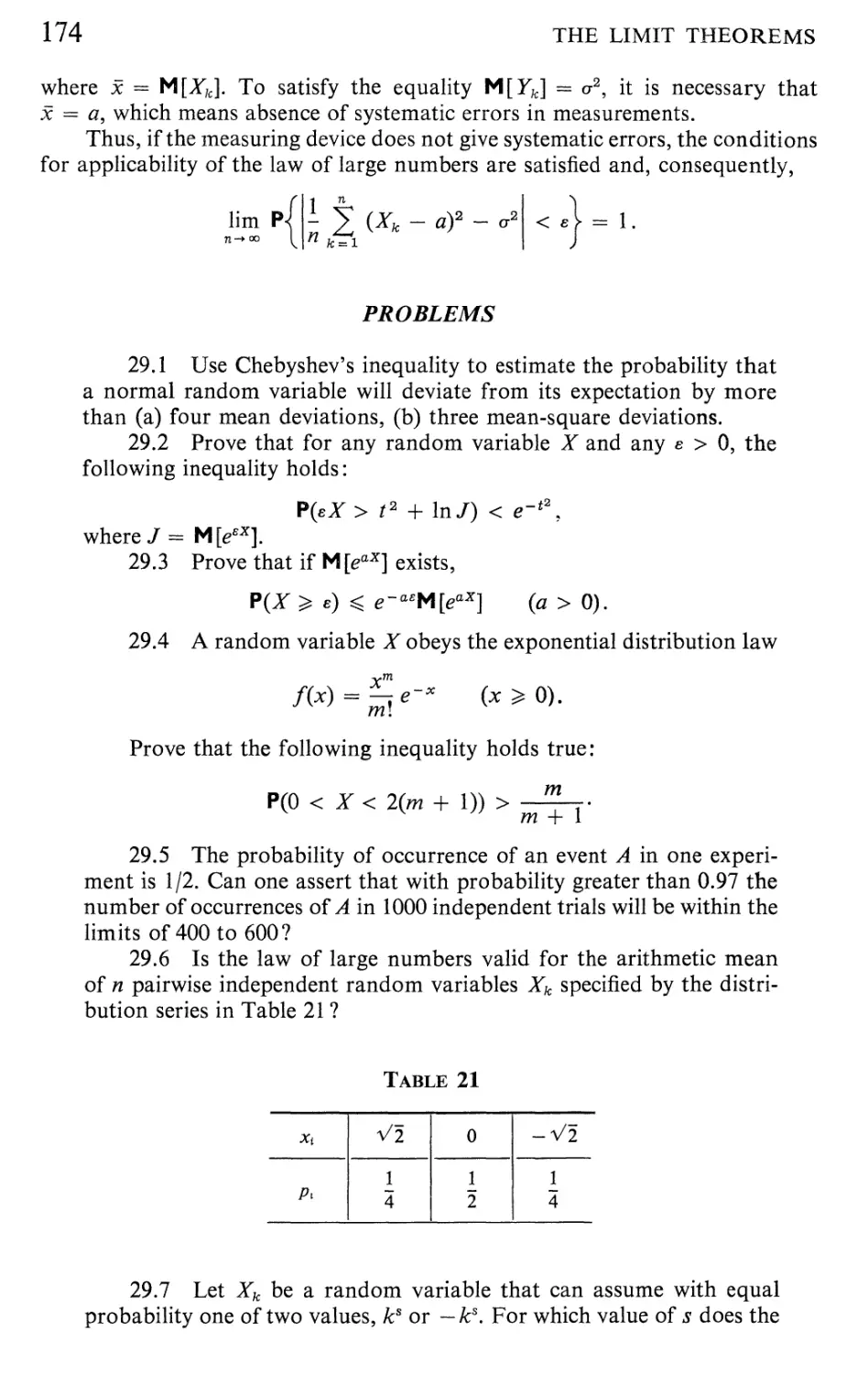 32 Linear Operations with Random Functions 185