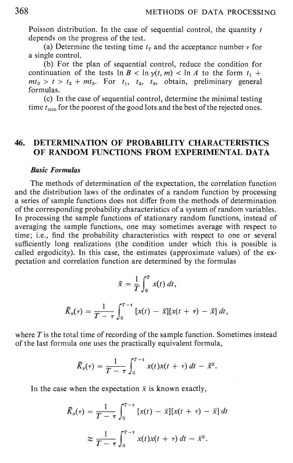 4 Conditional Probability. The Multiplication Theorem for Probabilities 379