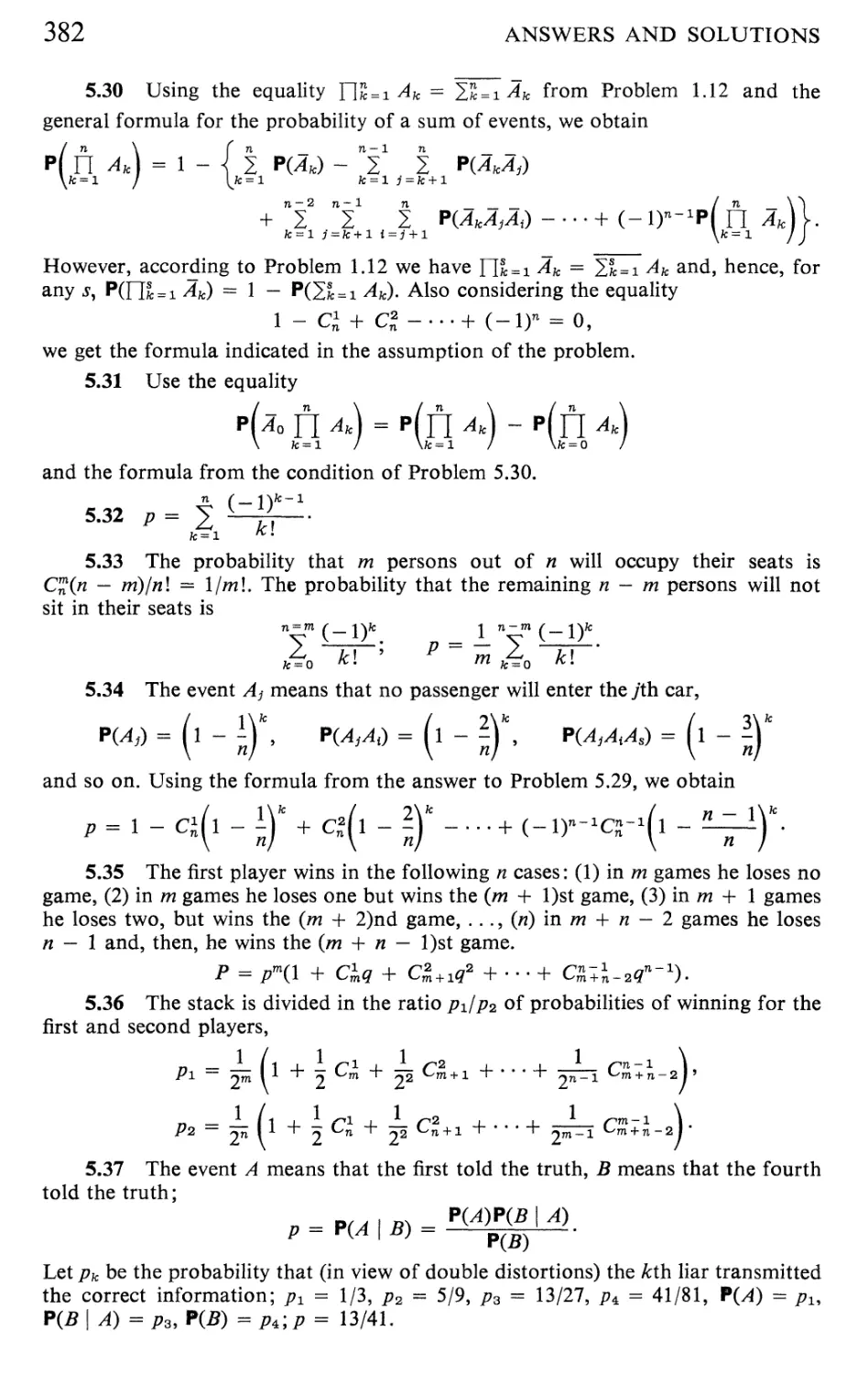 11 The Distribution Function and the Probability Density Function of a Continuous Random Variable 393