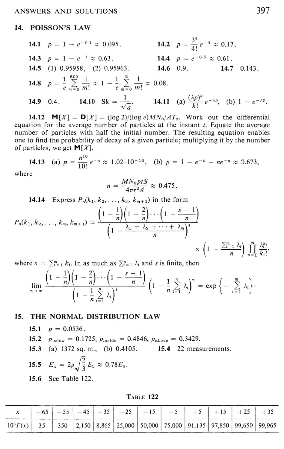 22 The Distribution Laws of Functions of Random Variables 408