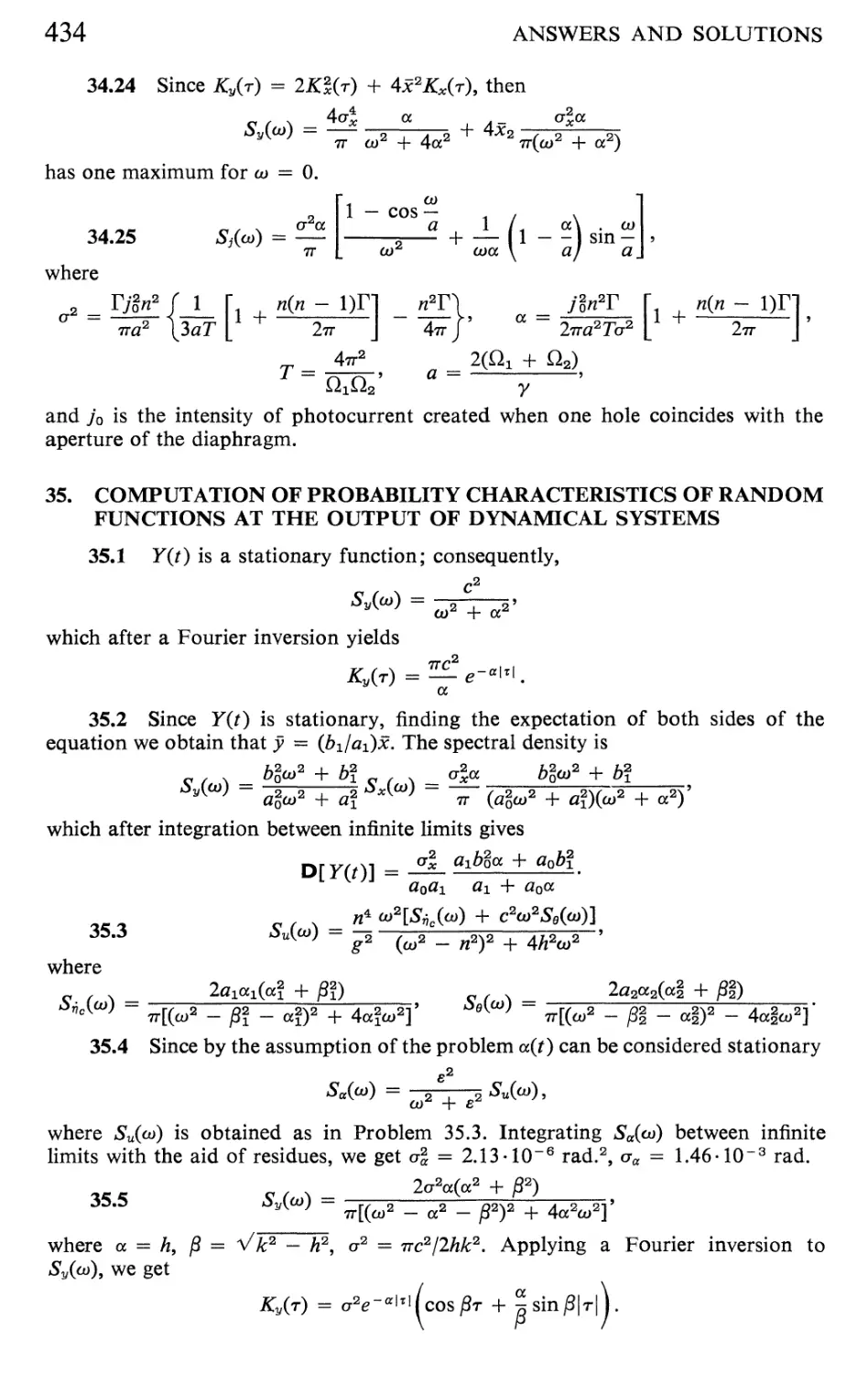 VIII Markov Processes 445