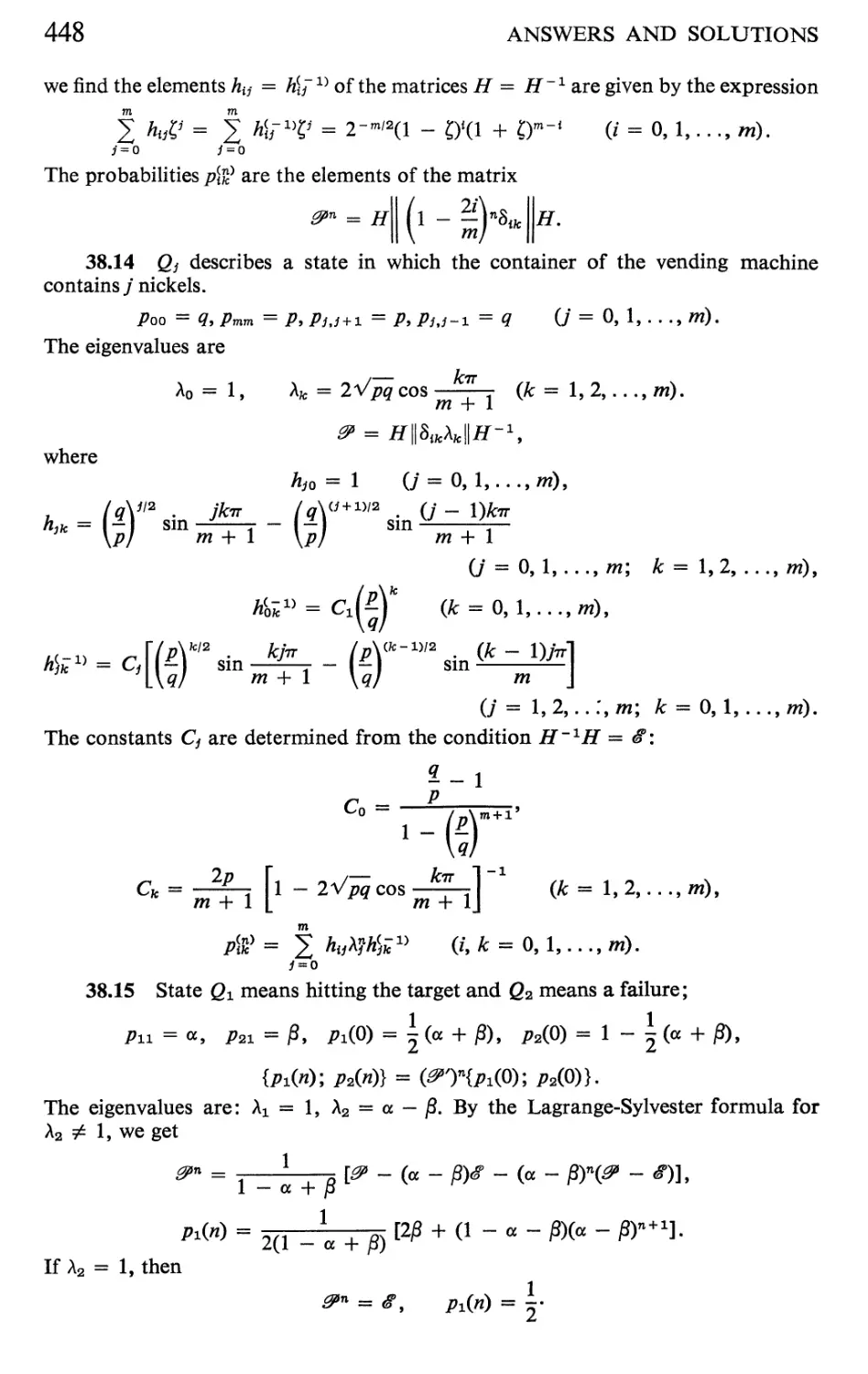 IX Methods of Data Processing 459