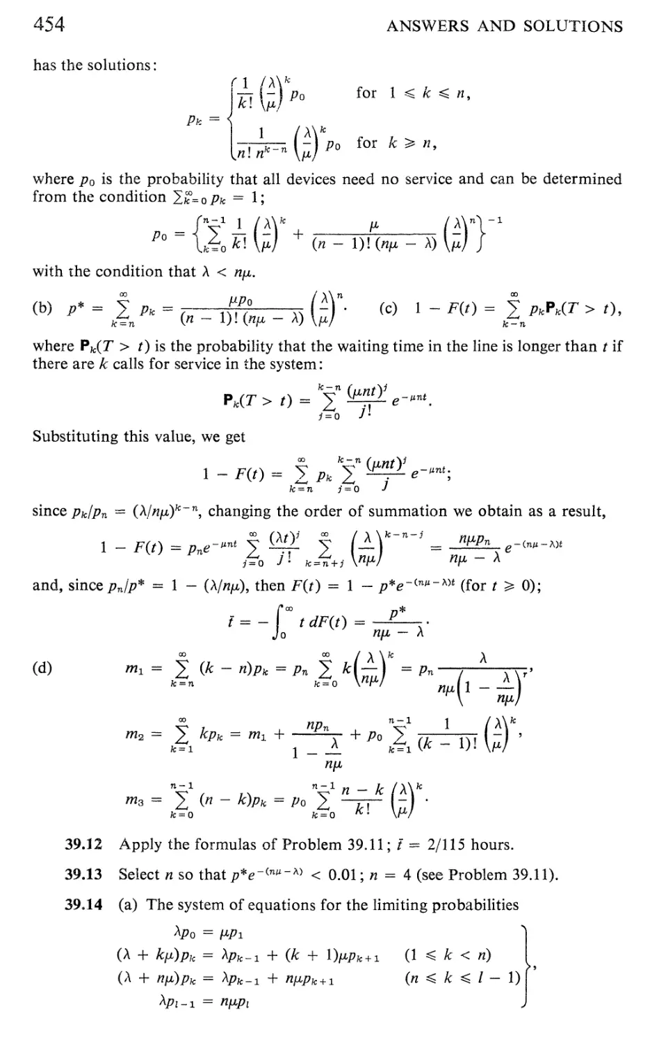 44 Data Processing by the Method of Least Squares 465