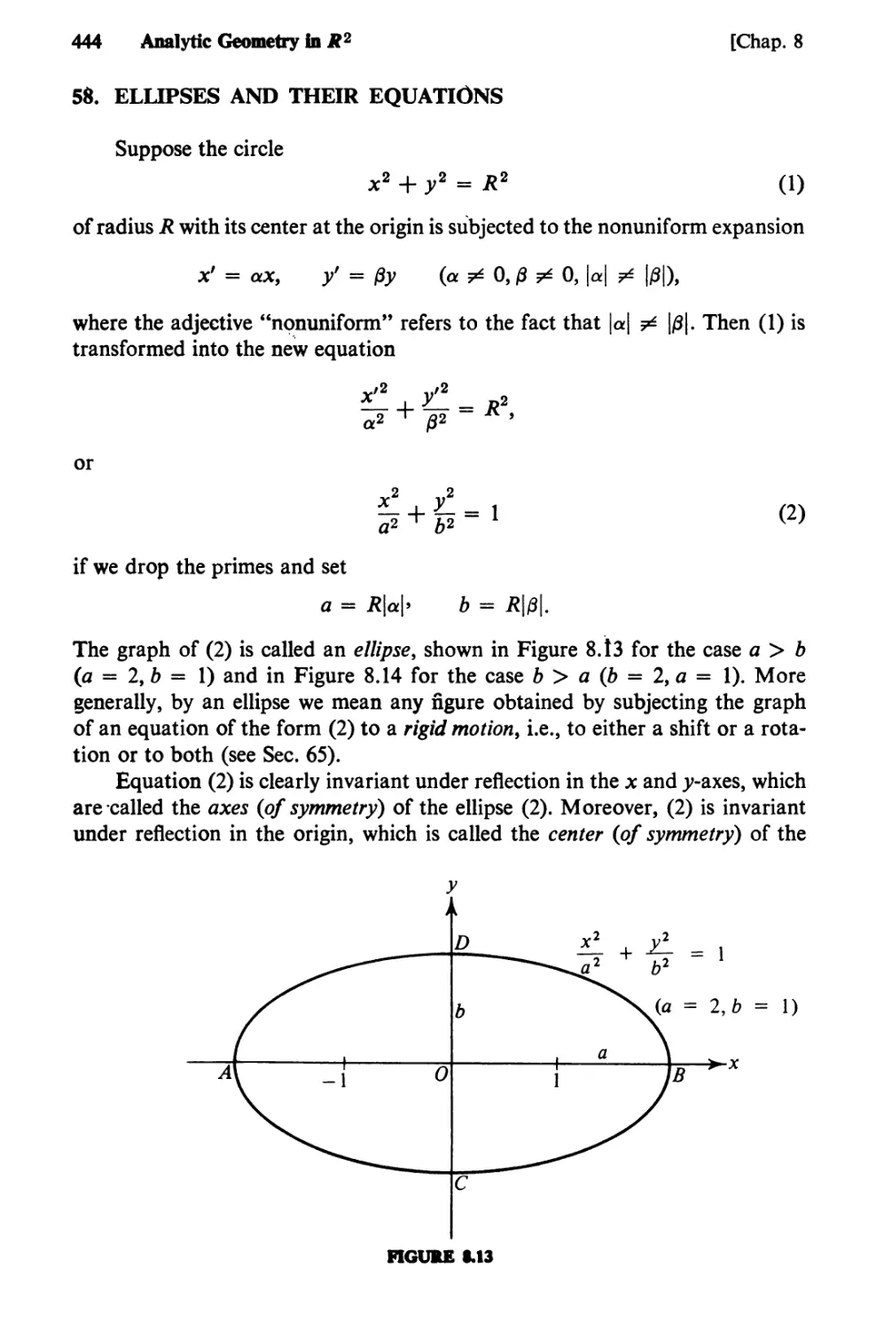 58. Ellipses and Their Equations