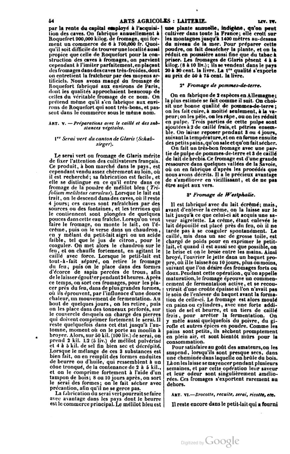 Préparations avec le caillé et des substances