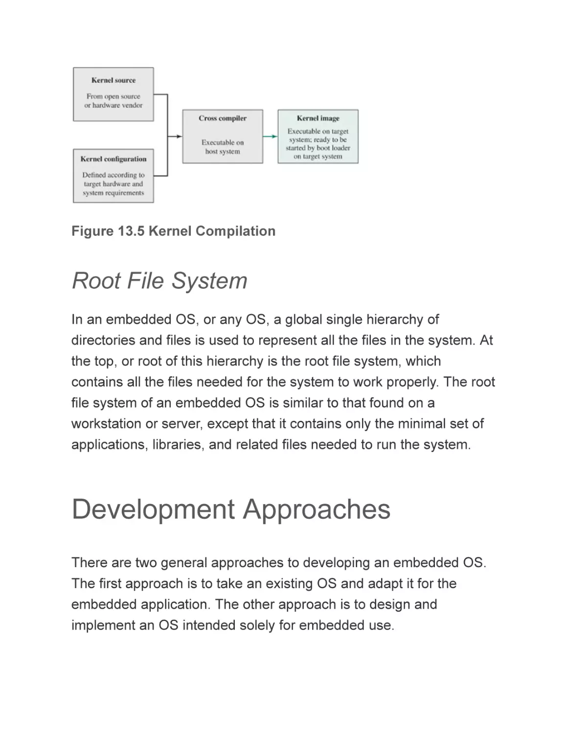 Root File System
Development Approaches