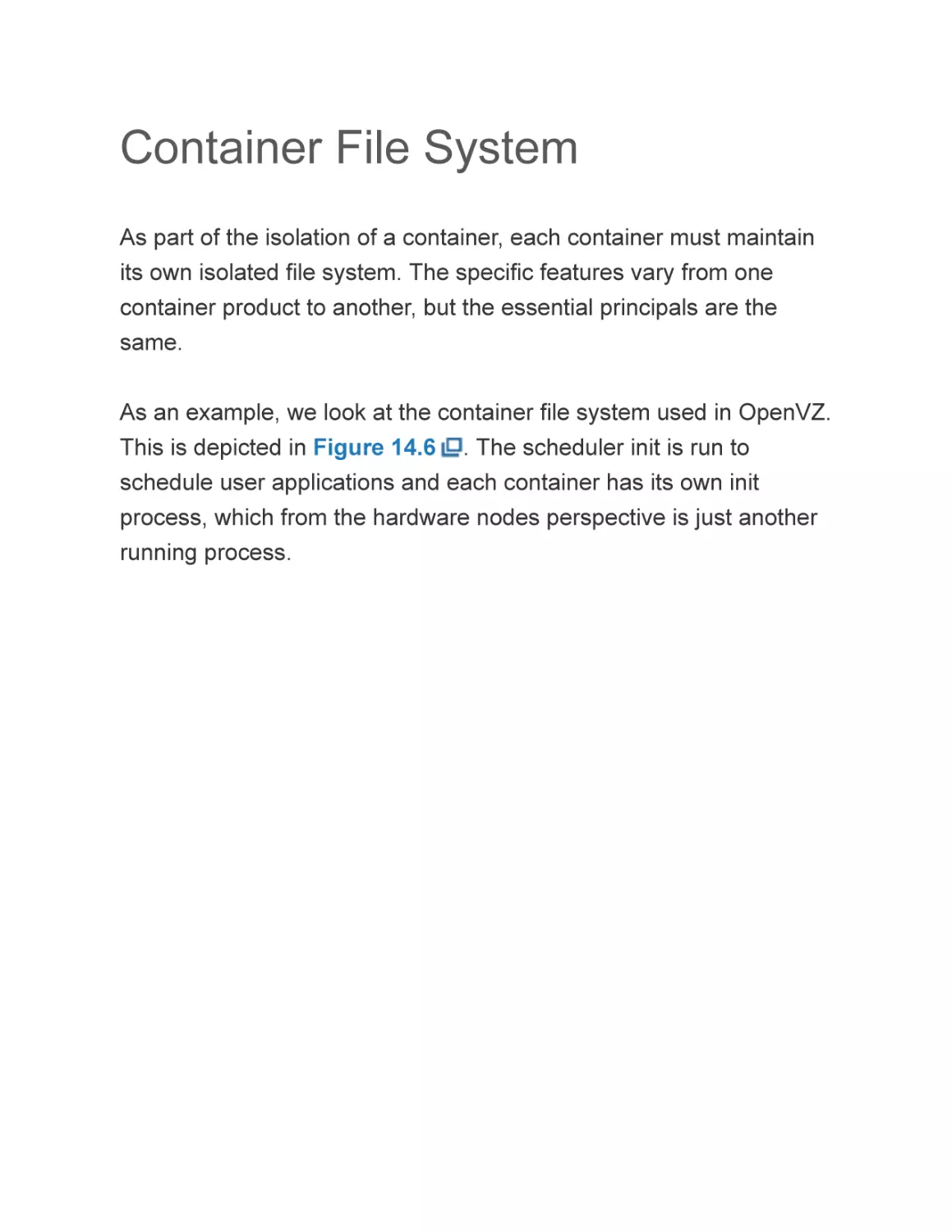Container File System