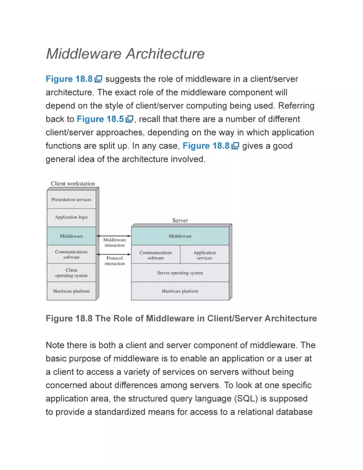 Middleware Architecture