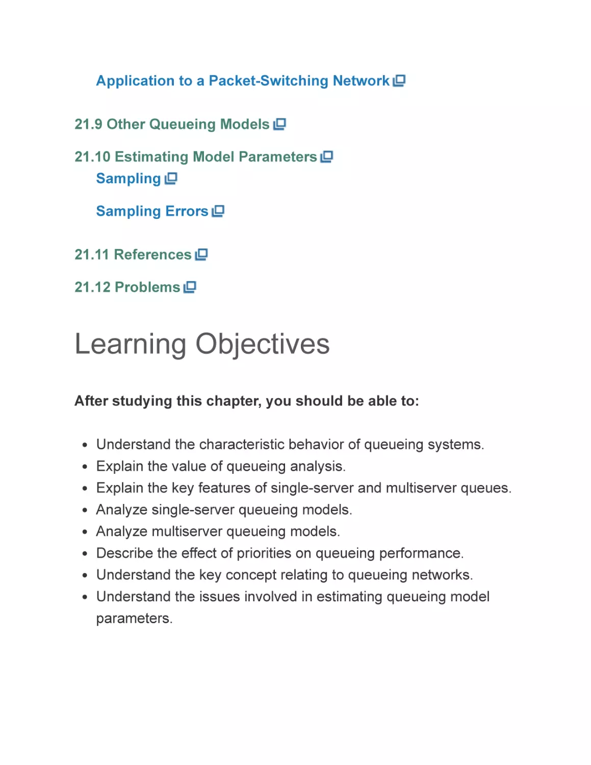 Learning Objectives