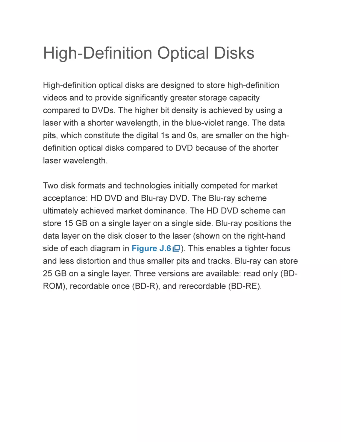 High-Definition Optical Disks