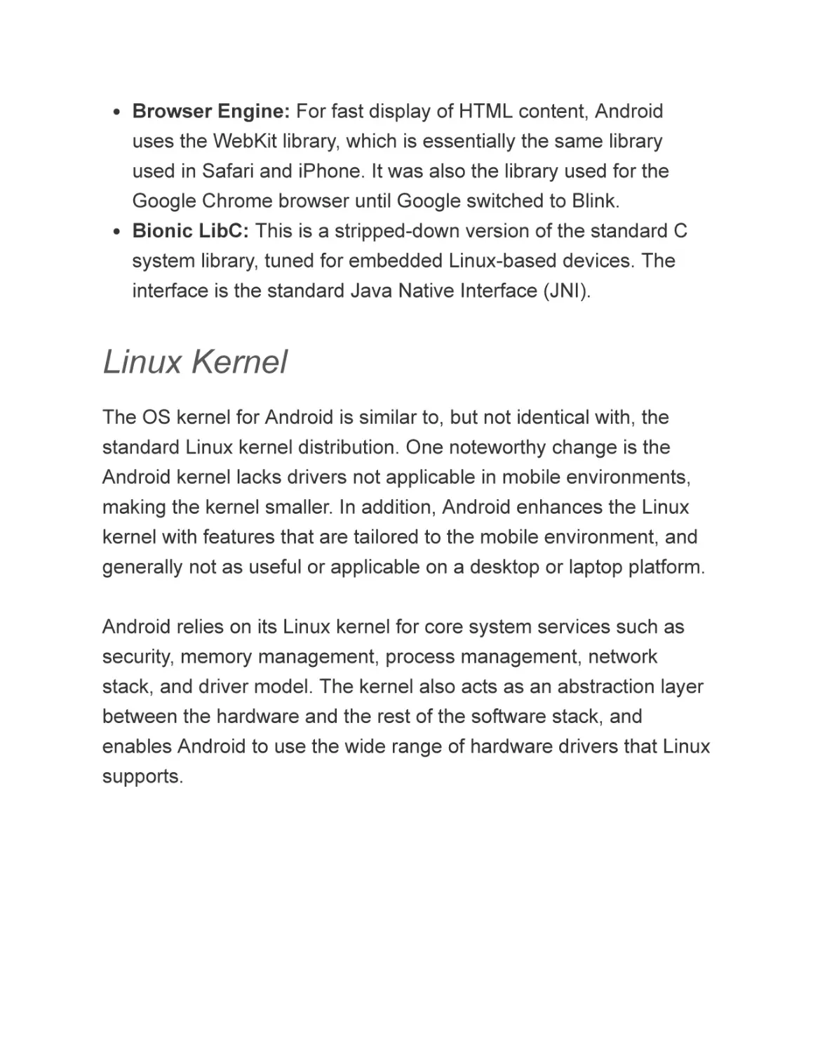 Linux Kernel