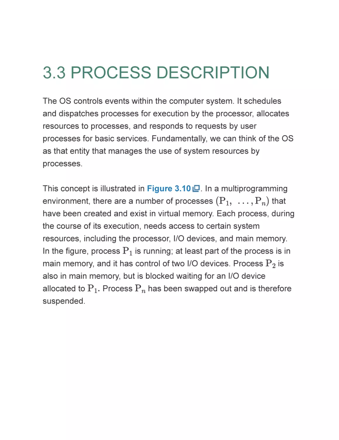 3.3 PROCESS DESCRIPTION