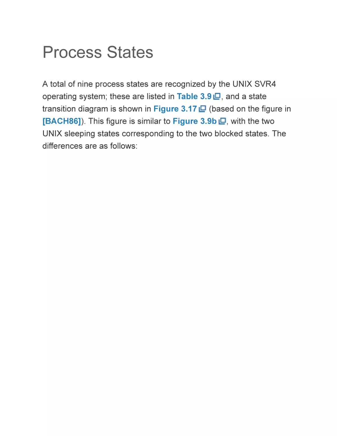 Process States