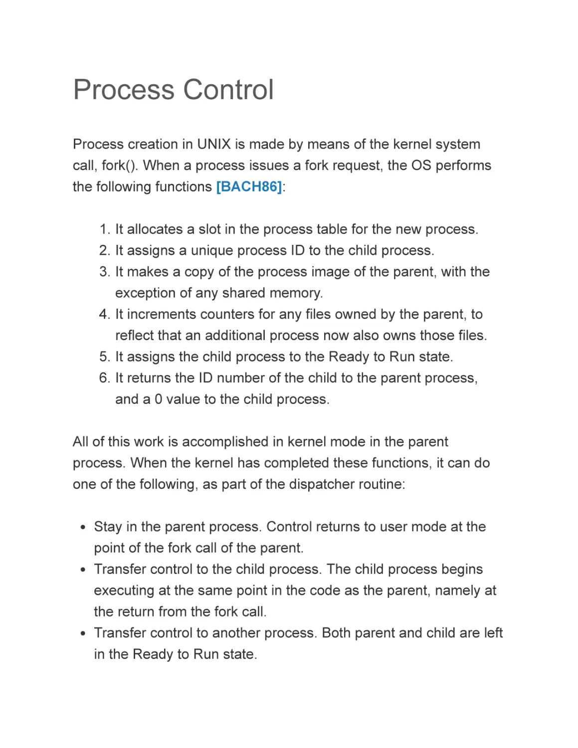 Process Control