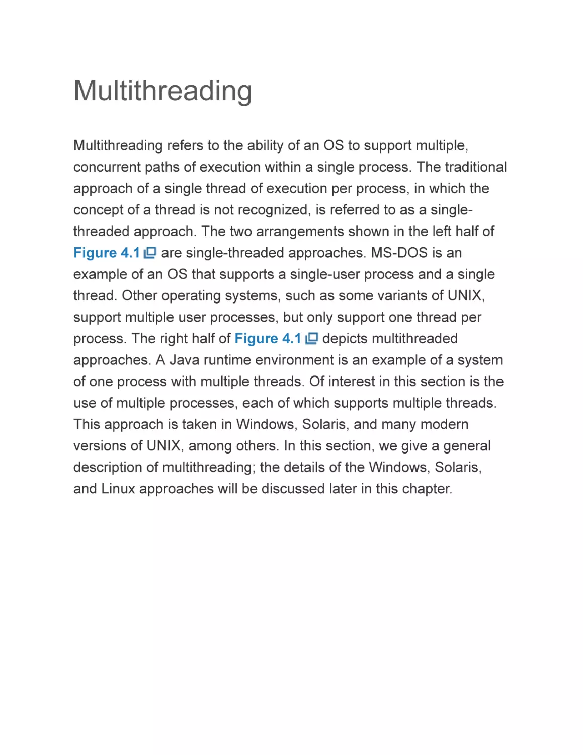 Multithreading