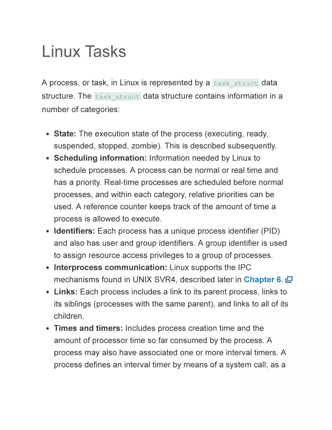Linux Tasks