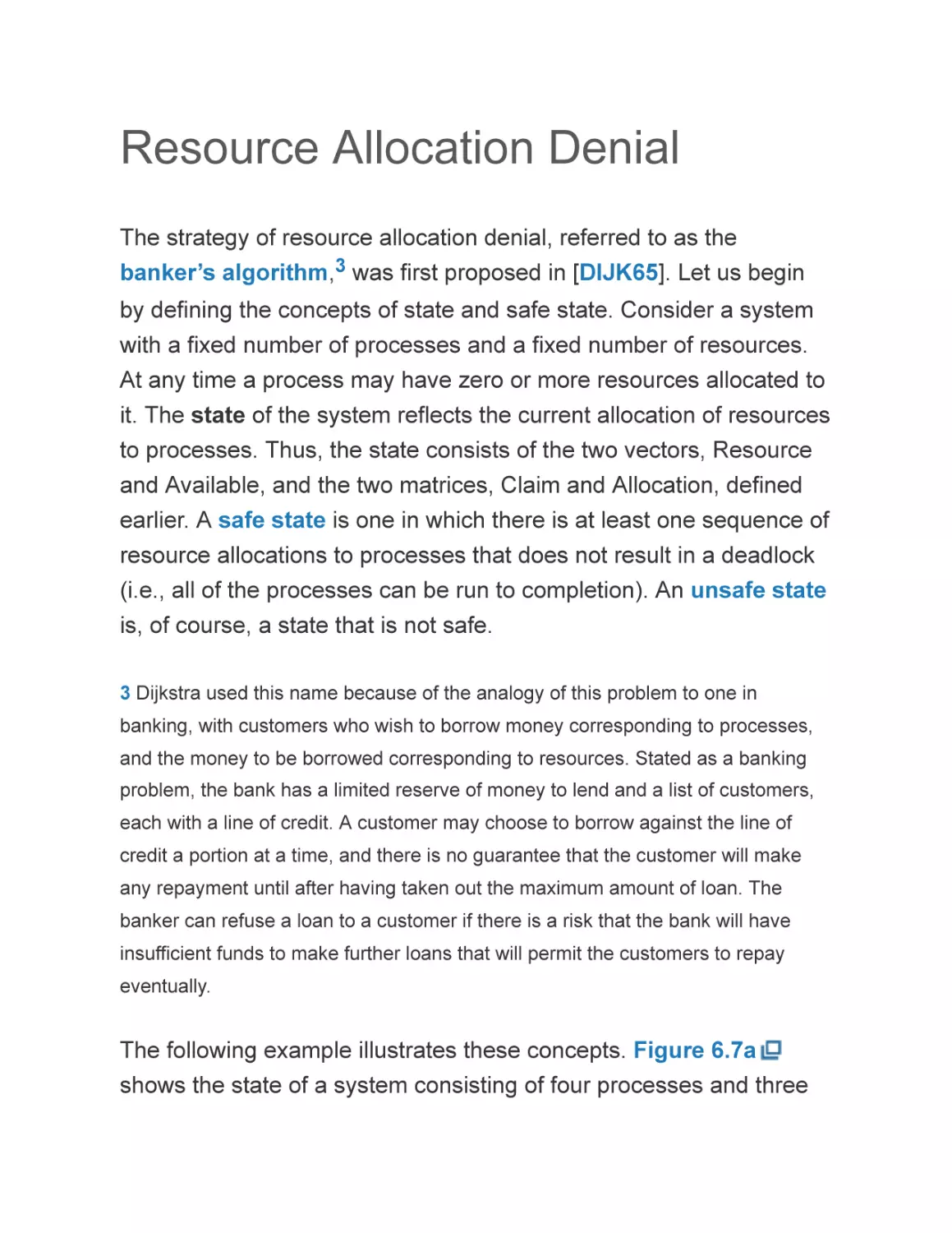 Resource Allocation Denial