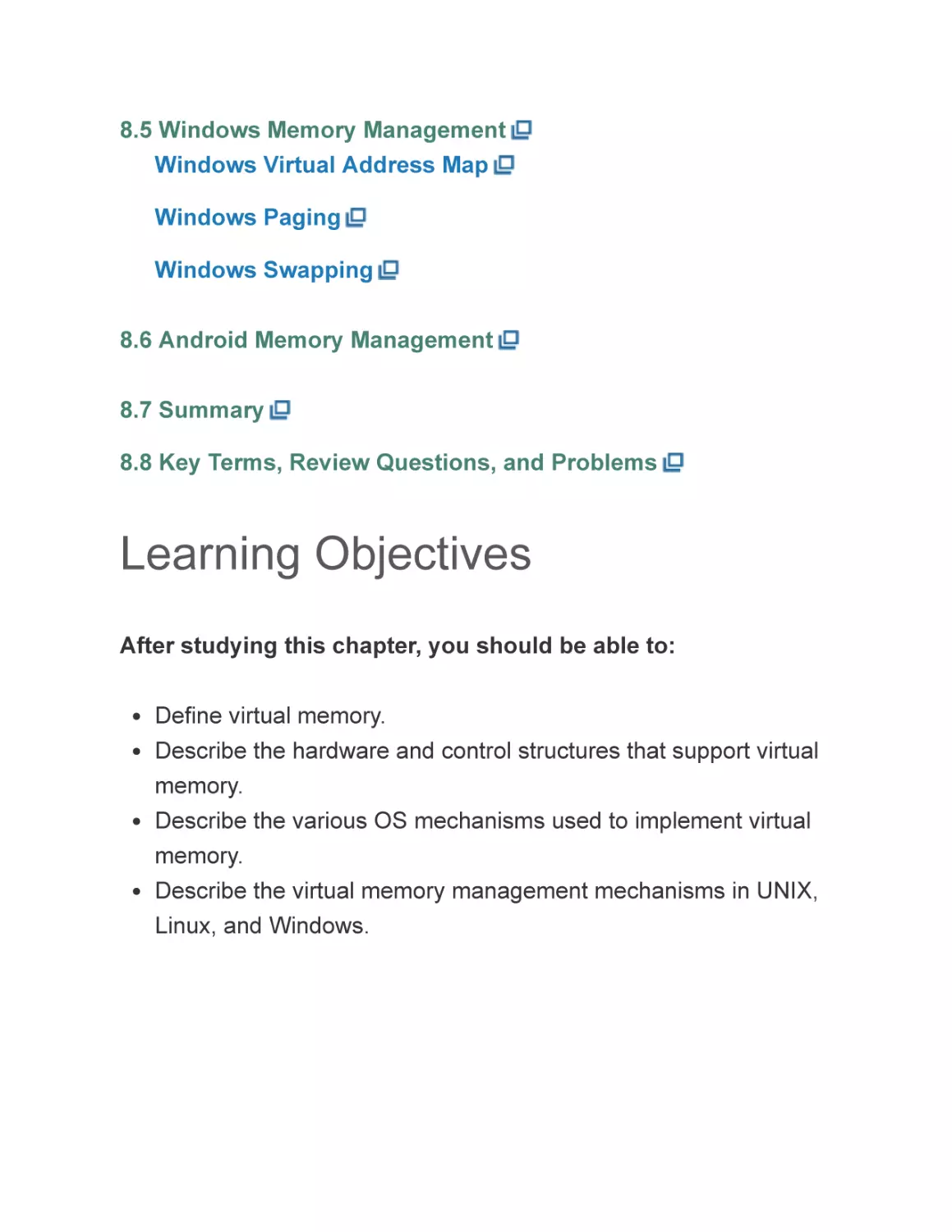 Learning Objectives