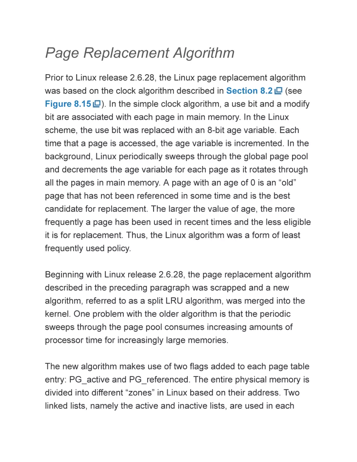 Page Replacement Algorithm