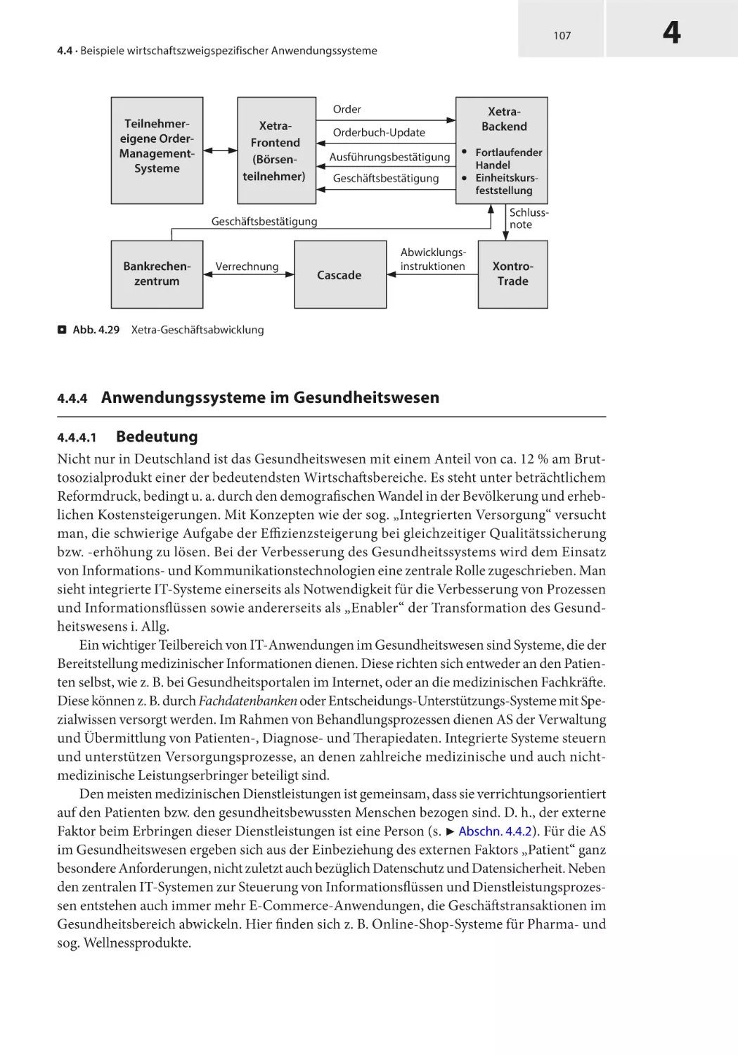 4.4.4 Anwendungssysteme im Gesundheitswesen