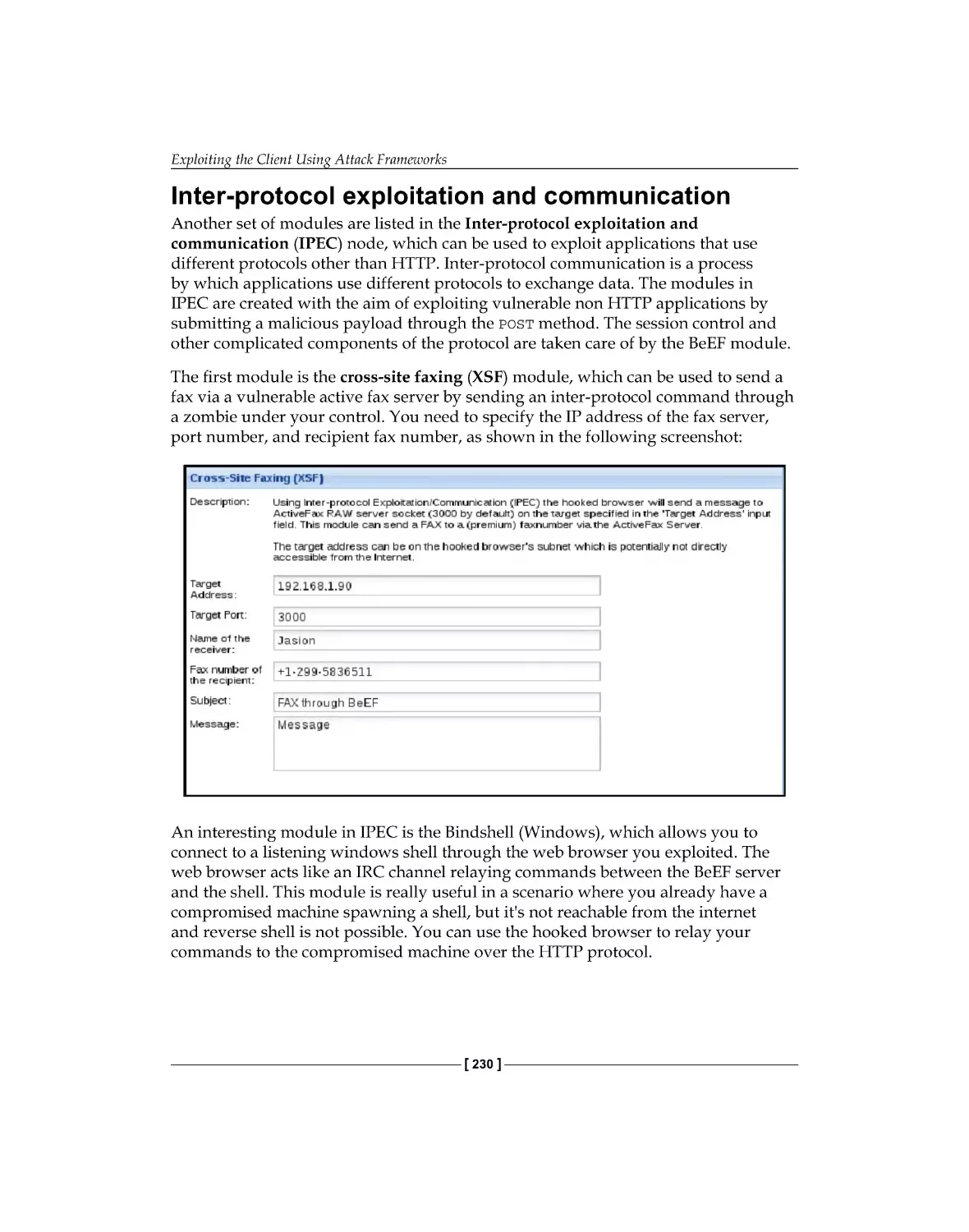 Inter-protocol exploitation and communication