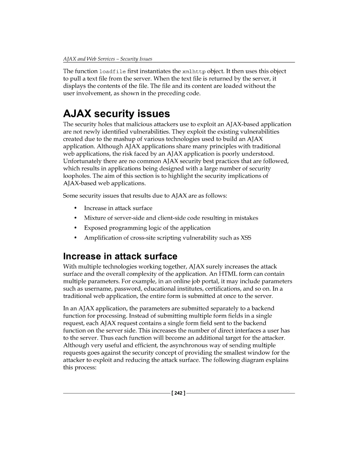 AJAX security issues