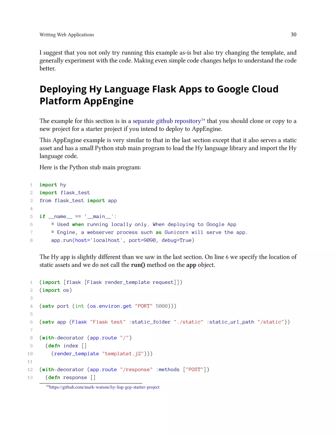 Deploying Hy Language Flask Apps to Google Cloud Platform AppEngine