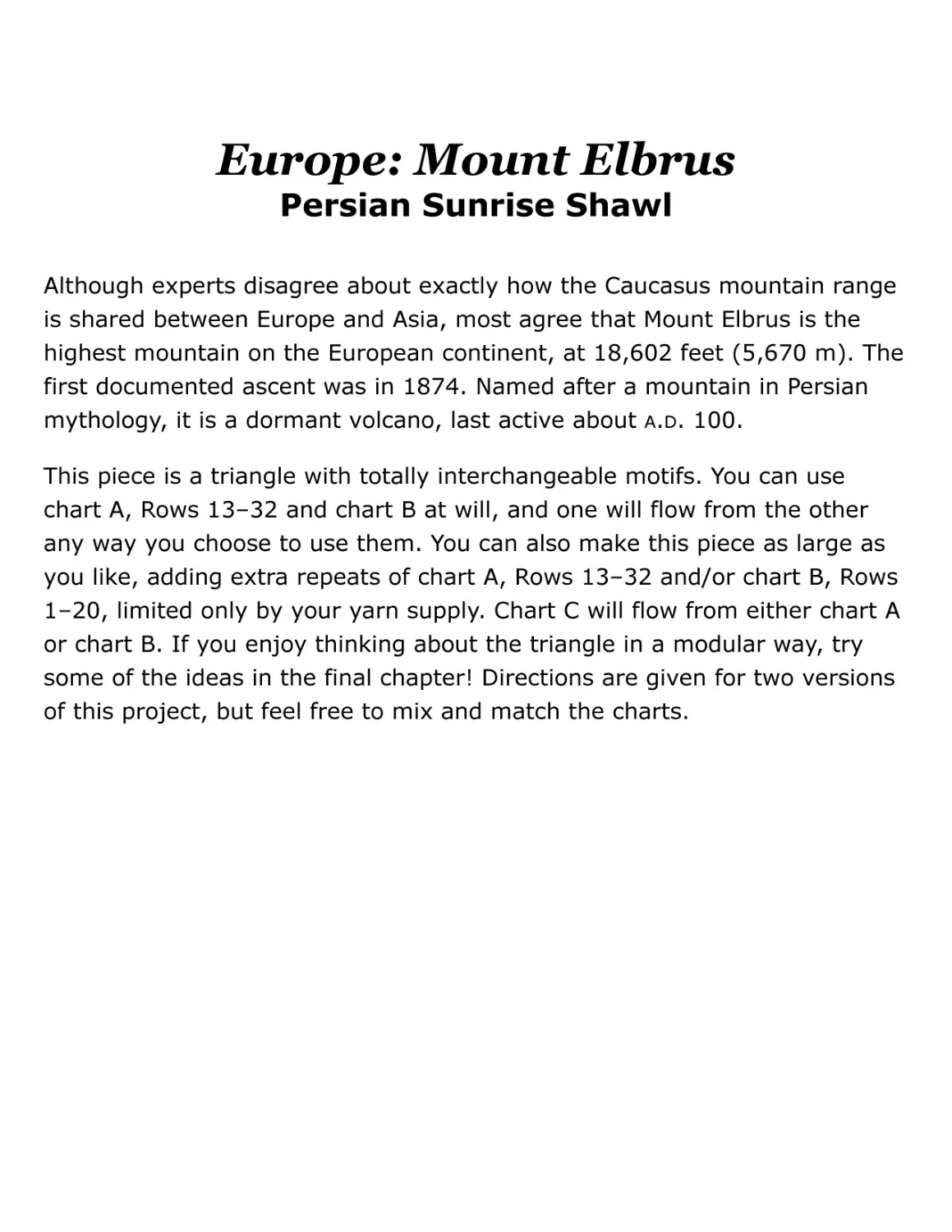 Europe—Mount Elbrus