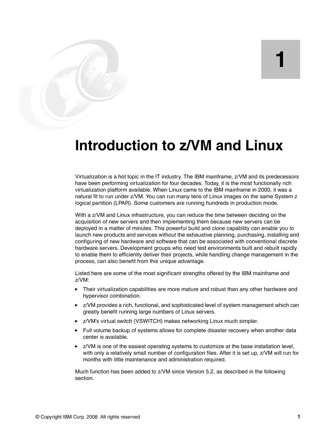 Chapter 1. Introduction to z/VM and Linux