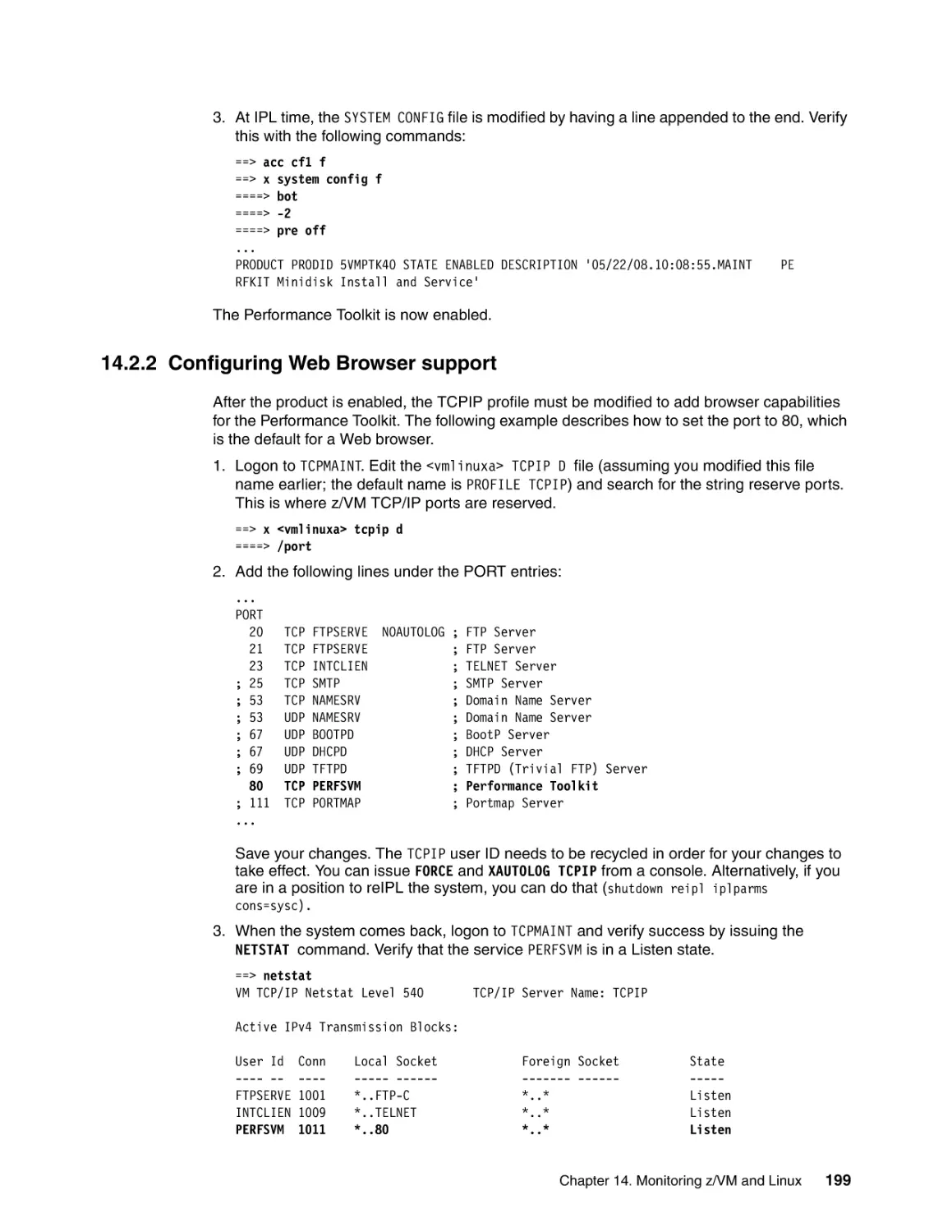 14.2.2 Configuring Web Browser support