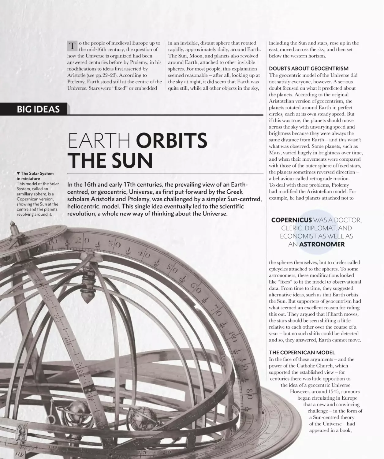 EARTH ORBITS THE SUN