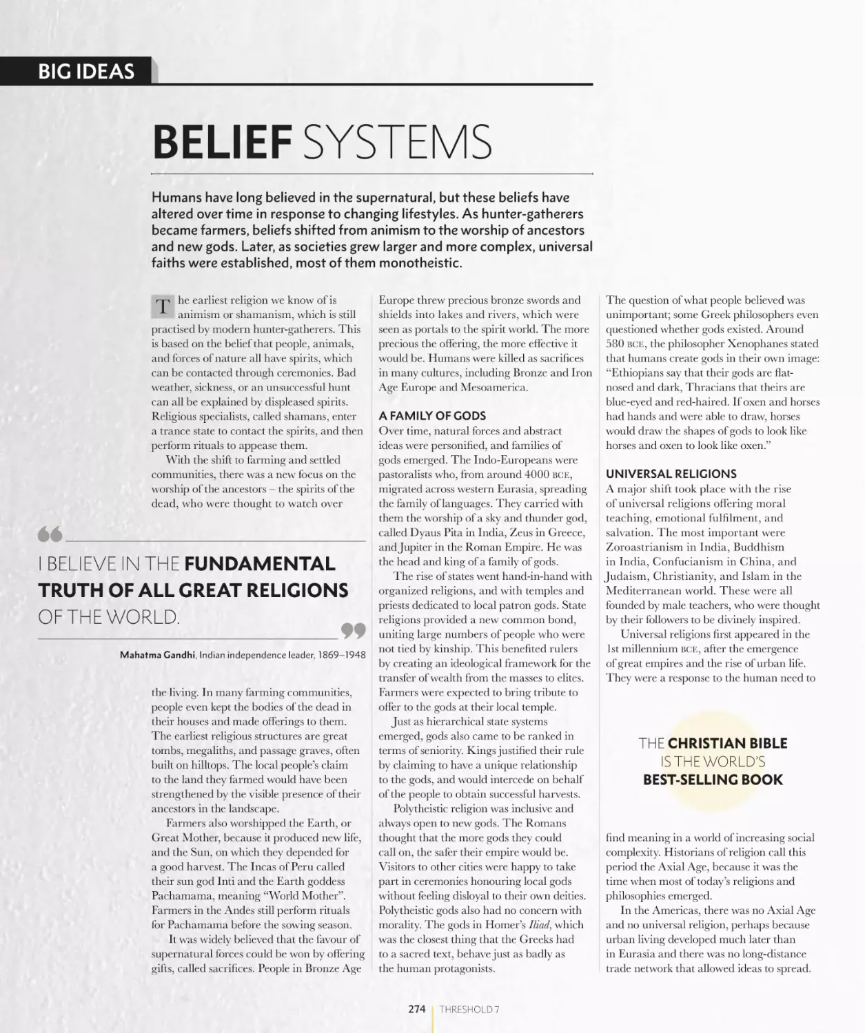 BELIEF SYSTEMS