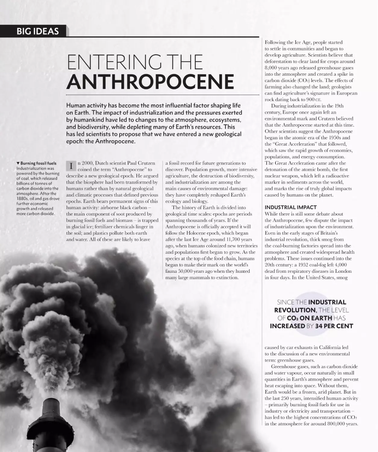 ENTERING THE ANTHROPOCENE