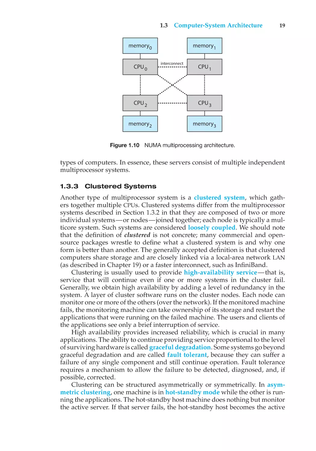 1.3.3 Clustered Systems